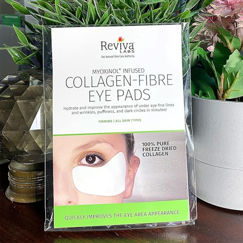 REVIVA LABS Collagen Fibre Eye Pads, 6 CT