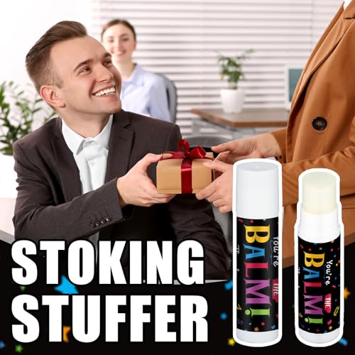 Star 30 Pack Christmas Appreciation Lip Balm Gifts Bulk for Employees & Teachers