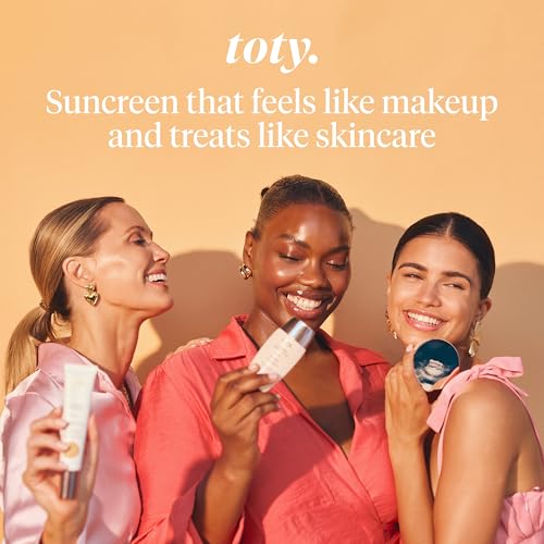 Toty by Sofia Vergara - Ilumina Brush - Angled Complexion & Foundation Blending Brush for Flawless Finish & Coverage - Densely Packed, Vegan, Super-Soft Bristles - For Cream or Liquid Foundation