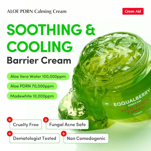 Calming Aloe PDRN Face Moisturizer for Oily Skin & Barrier Repair - Korean Skincare