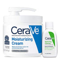 CeraVe Moisturizing Cream & Hydrating Facial Cleanser Set - 17 Ounce