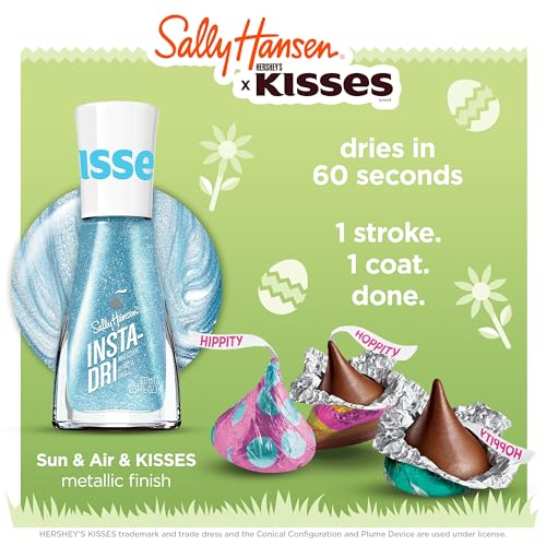 Sally Hansen Insta-Dri x Hershey's Kisses - Sun & Air & Kisses, 0.3oz