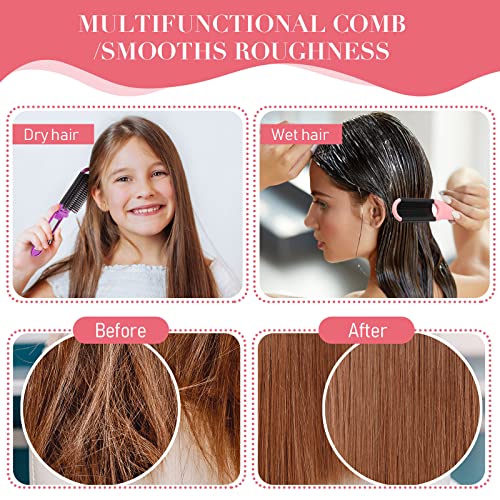 50 Pcs Travel Hair Brushes with Mirror, Foldable Portable Comb Set