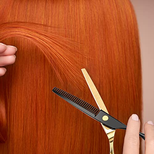6.7 Inch Professional Hair Cutting Scissors Set with Sharp Japan Steel Blades