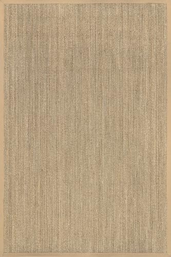 NuLOOM 4x6 Beige Power Loomed Seagrass Area Rug - Natural Fiber, Casual Style