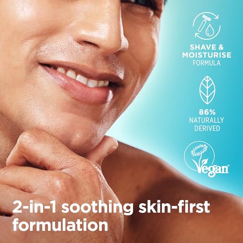 King of Shaves 2-in-1 Shave Cream & Post Shave Moisturiser Pack of 4 - 5.9 oz Each