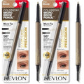 Revlon ColorStay Micro Eyebrow Pencil with Built In Spoolie Brush, Infused with Argan and Marula Oil, Waterproof, Smudgeproof, 450 Blonde, 0.003 oz (Pack of 2)