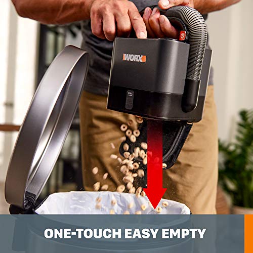 WORX WX030L.9 Cordless Cube Vac Bare Tool — 20V, Compact Handheld Vacuum