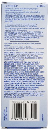 COVERGIRL Advanced Radiance Liquid Makeup, Natural Beige 140, 1.0-Ounce