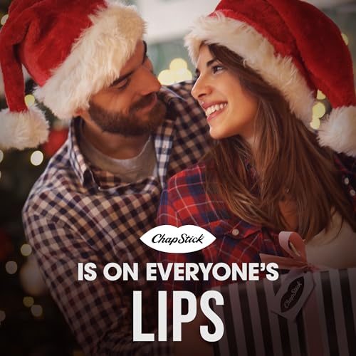 ChapStick Bulk Lip Balm, Candy Cane, 36-Count (12 Packs of 3) ? Fresh & Minty Lip Moisturizer, Stocking Stuffer, 0.15 Oz Ea