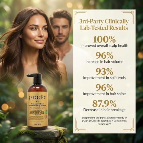 Herbal & Coal Tar Hair & Scalp Rejuvenation Shampoo - 16oz, Strong Coal Tar Variant