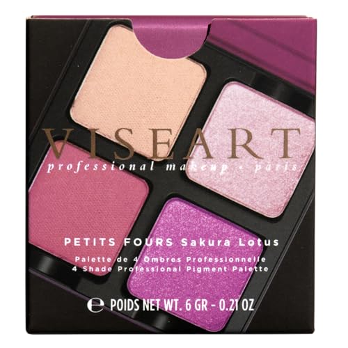 Viseart Paris Petits Fours Pro Luxe Eyeshadow Palette - Sakura Lotus