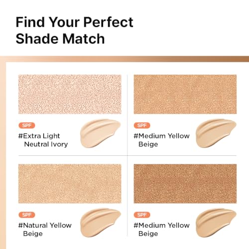 Jung Saem Mool Skin Nuder Longwear Cushion SPF50 Refill Included 0.98 fl oz Medium