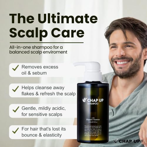 Men's Amino Acid Shampoo for Thinning Hair & Scalp Care - 300ml