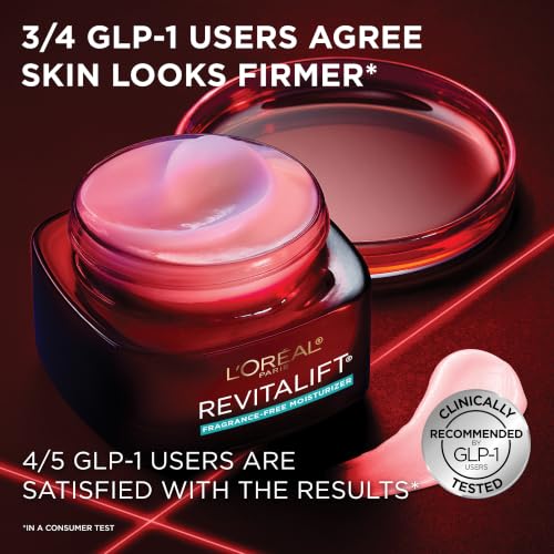 L'Oreal Paris Revitalift Triple Power Anti-Aging Face Moisturizer Unscented 2.55 Oz