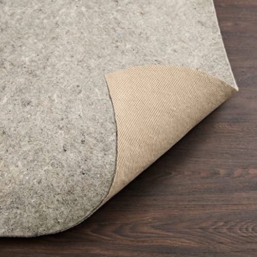 Loloi Grip 1/8 Inch Grey Rug Pad - 8' x 11' Reversible Floor Protector