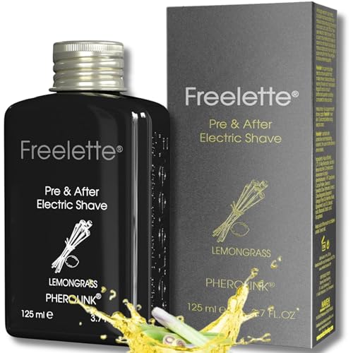 Lemongrass Pre & After Shave Lotion for Electric Razors - Moisturizing & Soothing Balm, 3.76 oz
