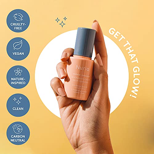Vitamin C Face Serum with Carrot Seed Oil & Rooibos Tea - Hydrating Skin Care, 25mL