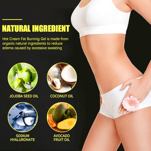 Sweat & Fat Burning Cream£¬Belly Fat Burner Sweat Enhancer£¬Slimming Massage Cream£¬Burns cellulite on thighs, legs, abdomen and buttocks£¬Suitable for both men and women£¬4.23 OZ