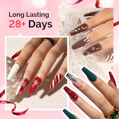 Gel Nail Polish Kit with UV Light P-PLUS30F Set - Salon Quality at Home
