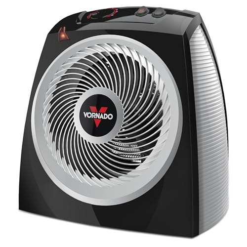 Vornado VH10 (2026) Space Heater with Adjustable Thermostat - Quiet Black
