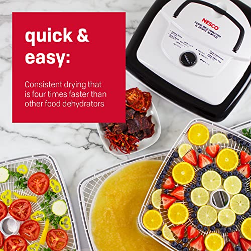 Square Food Dehydrator for Snacks, Fruit, Jerky - 4 Tray, Expandable Variation of THIS listing