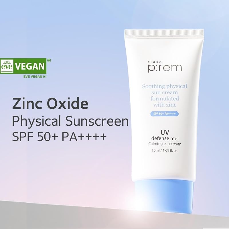 Calming Sunscreen by MAKE P:REM UV Defense Me. Calming Sun Cream — Variation: Calming Sunscreen