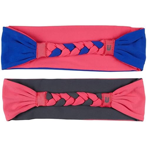 Scunci Everyday and Active Reversible Braid Back Stretch Headwrap