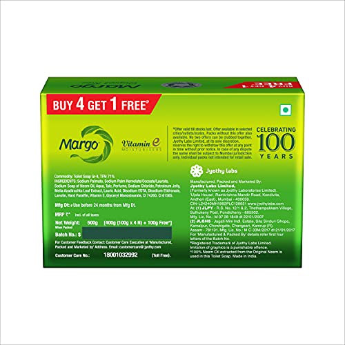 Soap - 100 g (Buy 4 Get 1 Free)