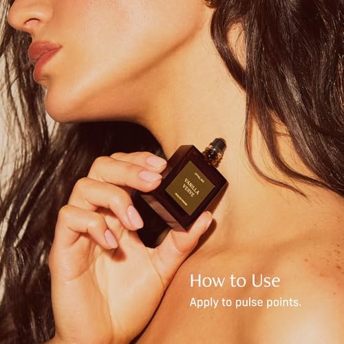 Travel-Size Perfume Oil with Vanilla Verve Scent - 15ml Roll-On for Skin & Fragrance Layering