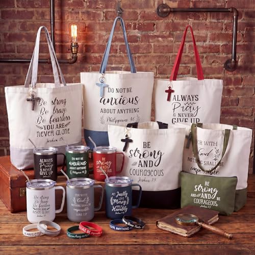 Patelai 36 Pcs Christian Gift Set for Women - Bible Mugs, Tote & More