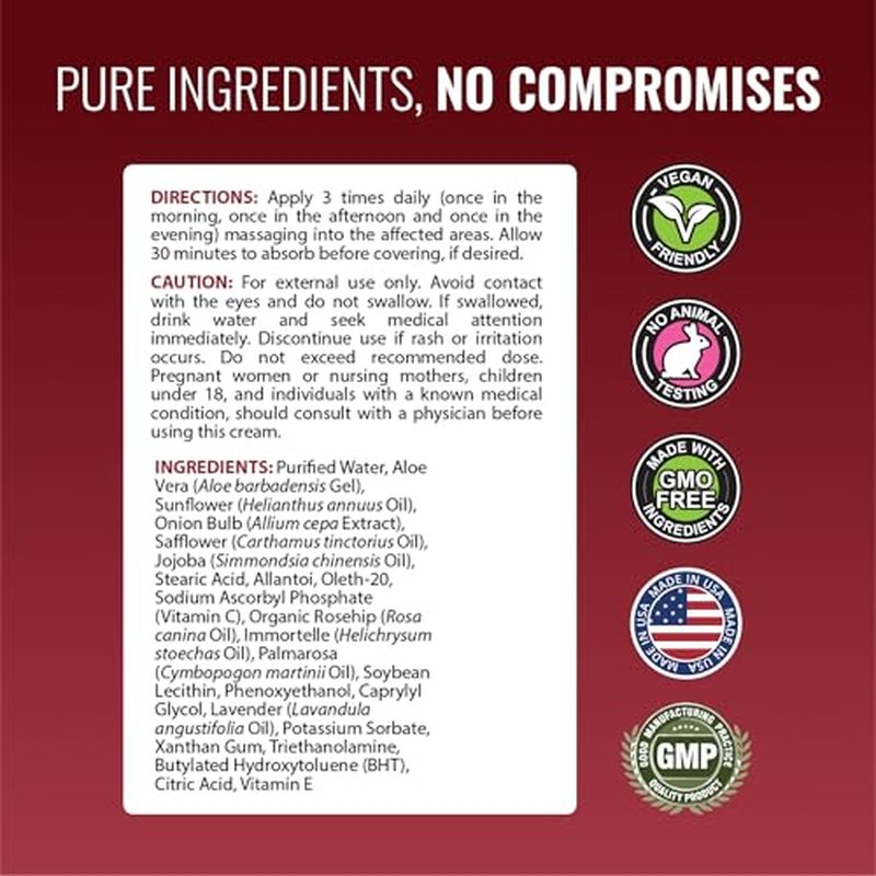 Approved Science Scarrid - 1 Cream - 1 Fl. Oz Per Bottle - Vegan