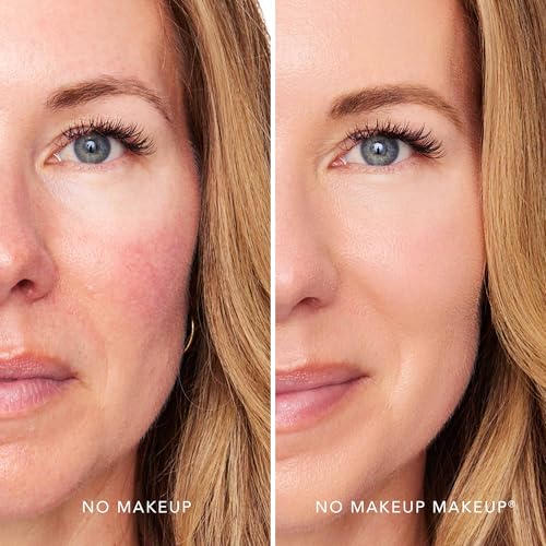 No Makeup Makeup Foundation, Weightless Cream-Balm Formula Conceals, Corrects and Camouflages with Skin-Tone Adaptive Flexshade Technology, Buildable, Long-Lasting, Cruelty-Free, Vegan, Light Medium