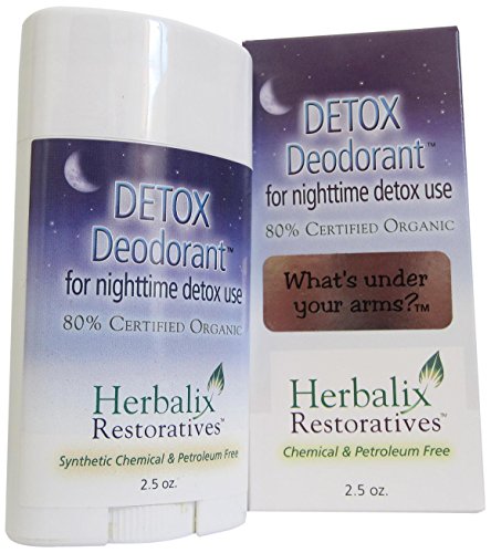 Herbalix Restoratives Nighttime Detox Deodorant – Aluminum & Impurity Purge, 2.5oz
