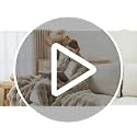 Faux Rabbit Fur Throw Blanket - 90x90 Inches, Cocoa Brown, Reversible & Ultra Soft