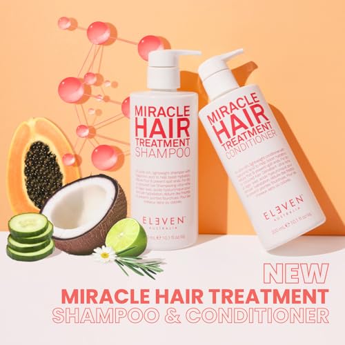 ELEVEN AUSTRALIA Miracle Hair Treatment Conditioner 10.1 Fl Oz Hydrating Frizz Control