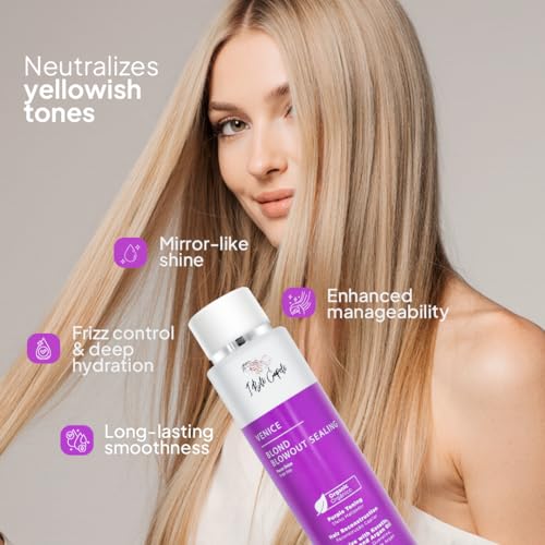 I Belli Capelli Venice Blond Keratin Hair Smoothing Treatment - Blonde, Formaldehyde-Free