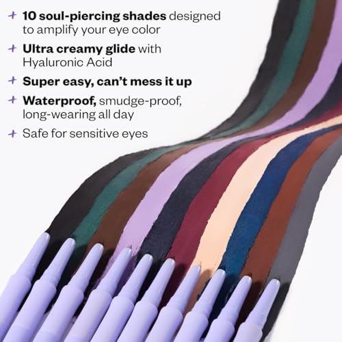 Kosas Soulgazer Waterproof Gel Eyeliner - Warm Brown Matte