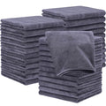 Panelee Bleach Proof Microfiber Hand Towels - 14 x 29 Inch Gray, Pack of 24