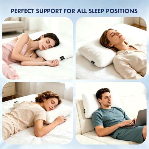 Talatex Premium Talalay Latex Pillow Soft/Standard for Side & Back Sleepers