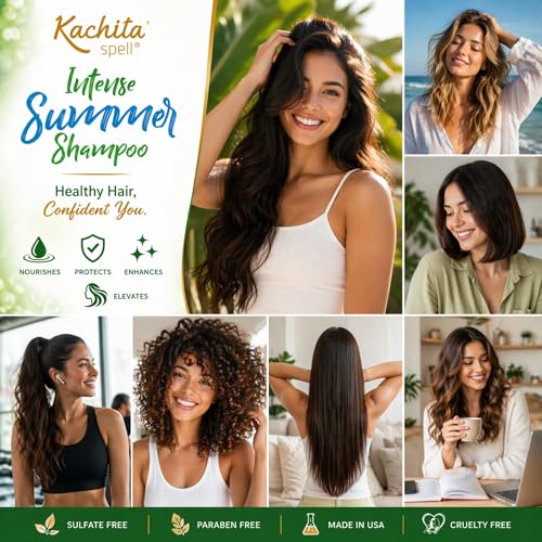Kachita Spell Intense Summer Hydrating Shampoo 32 Fl Oz for Dry & Color-Treated Hair - Pack of 1