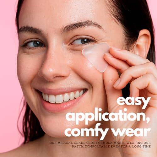 Triangle Wrinkle Patches ? 80 Tapes for Overnight Fine Line Appearance Smoothing