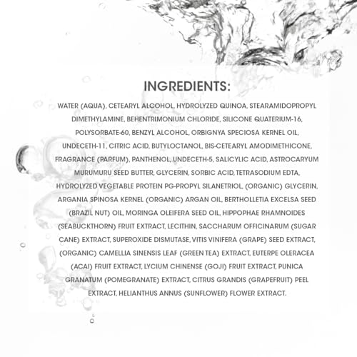 7-Day Hair Conditioner 32oz Hydrating Detangler Sulfate Free for All Hair Types