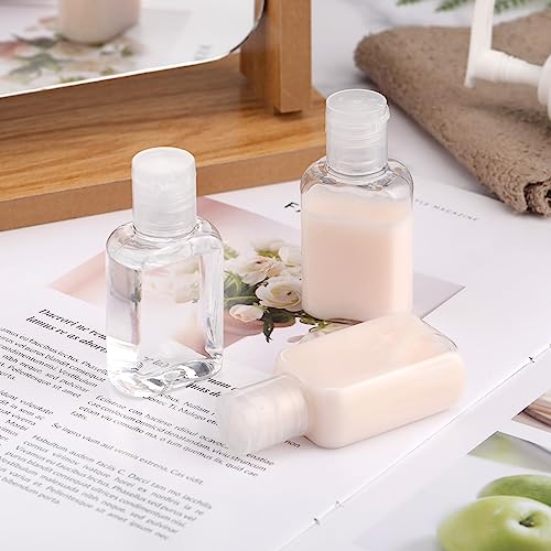 150 Pcs Travel Refillable Clear Plastic Bottles 30ml for Camping & Business Trips - Variation of THIS listing