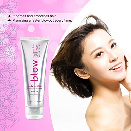 Hair Styling Lotion for Faster Blow Dry & Frizz Control - Plumps & Shapes Hair