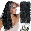 Crochet Human Hair - 16 Inch Burmese Curly Pre-Separated Feather Extensions Variation of THIS listing