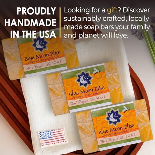 Ain't Buggin Me Citronella Soap 3-Pack - Natural Bug-Repellent Handmade with Essential Oils