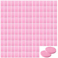Pink Compressed Facial Sponges 600 Pcs for Cleansing & Makeup Removal - Spa & Esthetic Use