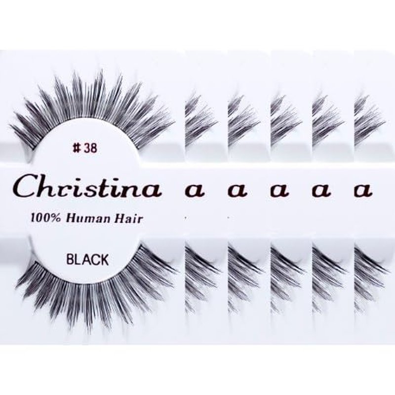 6packs Eyelashes - 38 by Christina