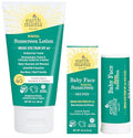 Mineral Sunscreen Lotion & Face Stick Set SPF 40 - Baby & Family Safe, Water-Resistant